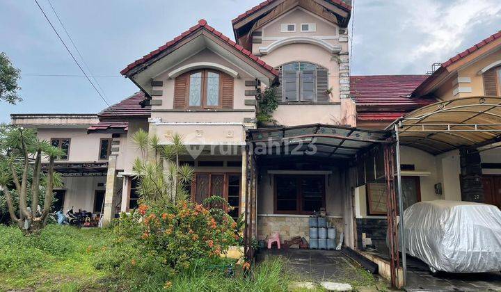 Rumah Besar Hitung Tanah Saja 2 Lantai Komplek Pinus Regency 