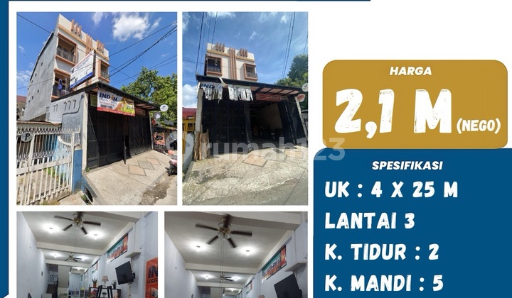 Ruko Di Jl. Mairo, Kota Makassar, Sulawesi Selatan, Indonesia, 90145, Makassar SHM