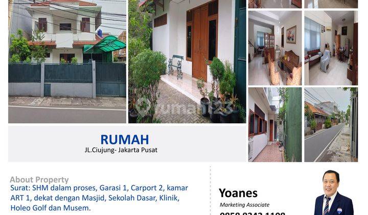 Dijual Rumah Siap Huni Didaerah Cideng Jakarta Pusat 1