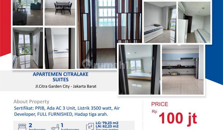 Sewa Apartemen Tower A Citra Lake Suite Jakarta Barat 1