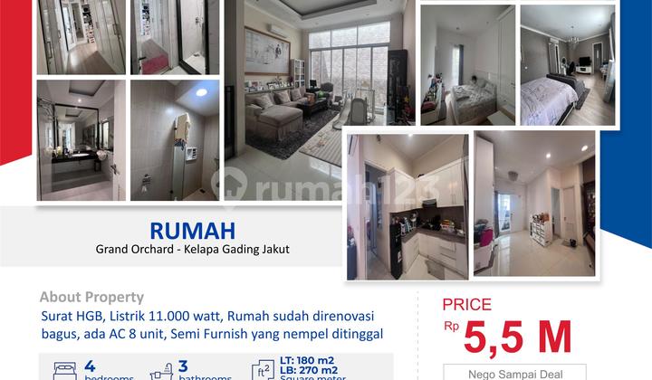 Dijual Rumah 2 Lantai Luas 180 M2 9x20 Dikelapa Gading Jakut Dijual Rumah 2 Lantai Luas 180 M2 9x20 Dikelapa Gading Jakut