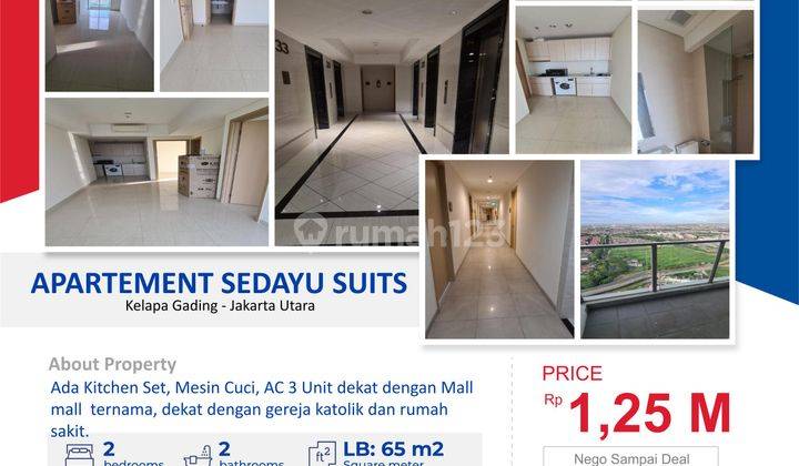 Dijual Cepat Apartement Sedayu Suits Kelapa Gading Jakarta Utara 1