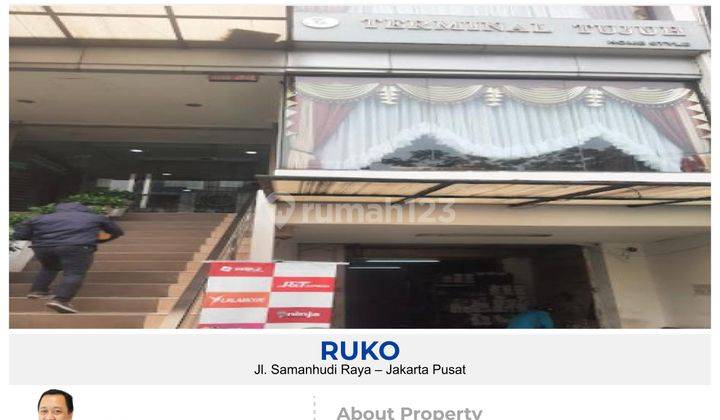 Dijual Ruko 7 Lantai + Basemant Luas 162 Pasar Baru Jakarta Pusat 1