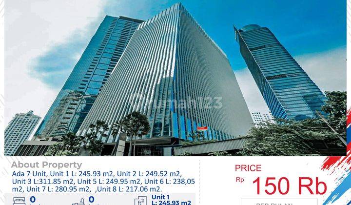 Disewa Kantor Sudirman 78 Jakarta Pusat 1