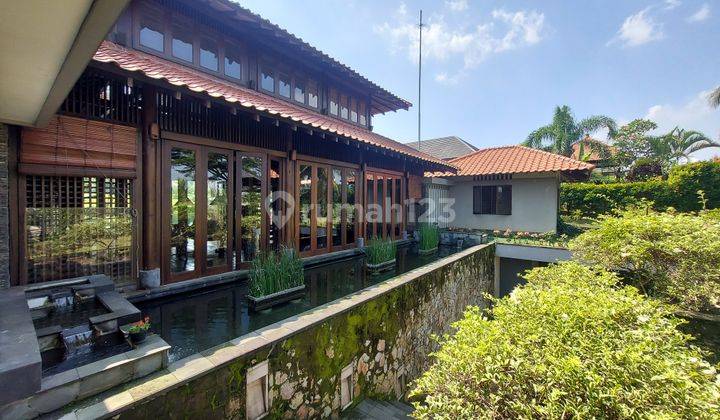 Dijual rumah asri golf view di Rancamaya Golf Estate design Hadiprana  1