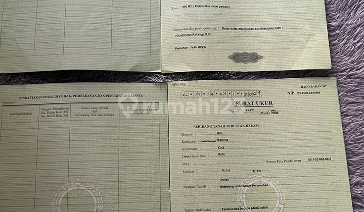 Tanah Komersial Marga ayu Legian Kuta Badung Bali 6