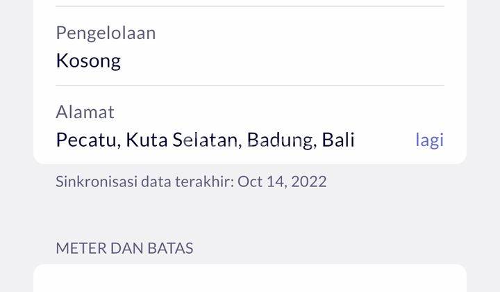 Tanah Pantai Bingin Pecatu Kuta Selatan Badung Bali 15