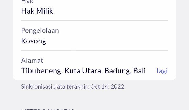 Tanah DK Berawa Canggu Kuta Utara Badung Bali 5
