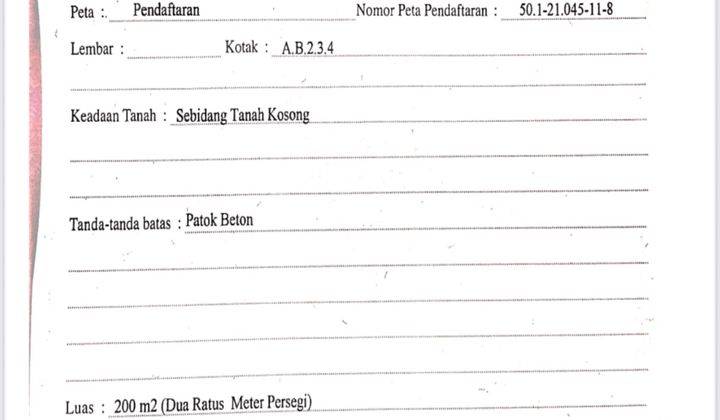 Tanah komplek villa dekat pantai Kedungu Tanah di Jalan Raya Pantai Kedungu, Belalang 2