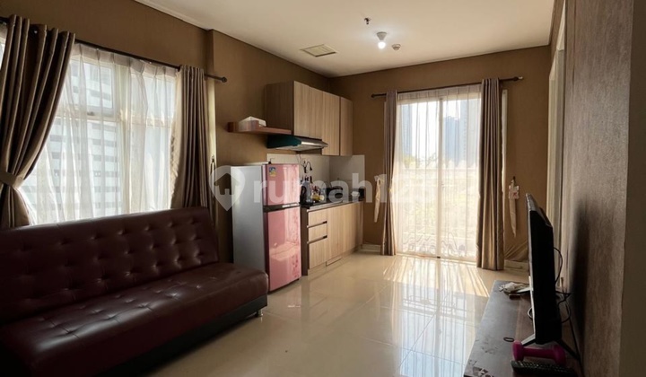 Jual murah 2 bed apartemen madison Park furnished