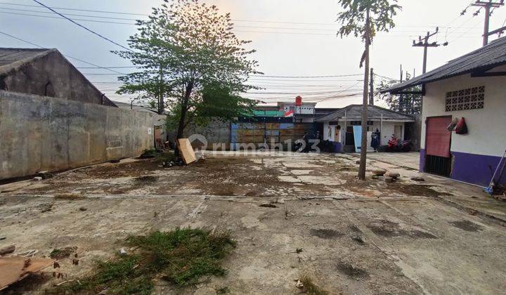 Disewakan Tanah Dan Bangunan Gudang di Pinggir Jalan Mustika Sari 1