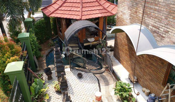 Dijual Rumah Hoek Furnish Lengkap Dengan Kolam Renang Anak 2