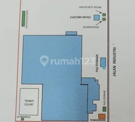 Dijual Exs Garmen Pabrik Kawasan Industry Jatake ,kec.jatiuwung, Kota Tangerang Banten  1