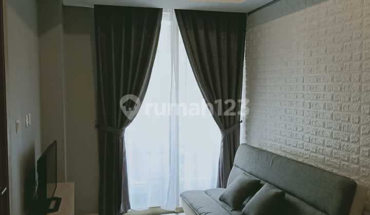 Apartemen 1 Kamar Lantai Rendah Full Furnished, Taman Anggrek Residences
