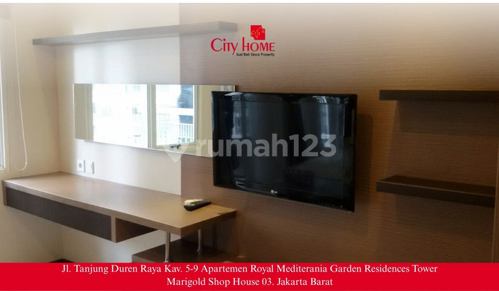 Jual Apartemen Studio di Royal Mediterania Garden Residences