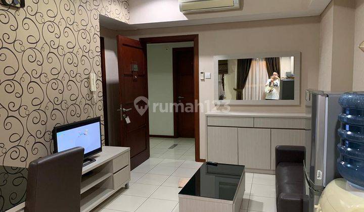 Dijual Apartemen Royal Mediterania Garden,2+1br Furnish Luas 53,5 2