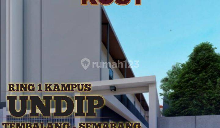 RUMAH KOST, PASSIVE INCOME SIAP CETAK UANG, RING 1 KAMPUS UNDIP SEMARANG Rumah 2 Lantai SHM Baru 2