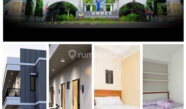 TERMURAH,12 KAMAR,SHM,RUMAH KOST MODERN RING 1 KAMPUS UNNES SEMARANG  1