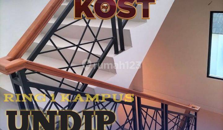 STRATEGIS LOKASI, TERBAIK RUMAH KOST DESAIN MODERN SPESIAL RING 1 UNDIP SEMARANG  1