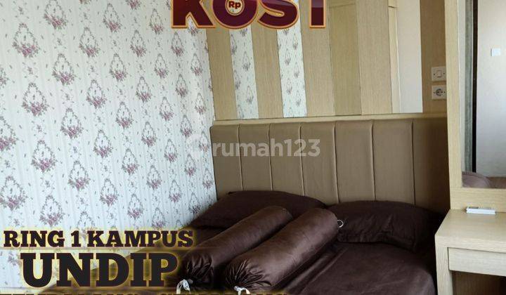 Ring 1 Kampus Unnes,rumah Kost Modern,2 Lantai Shm Tanah Dan Bangunan 1