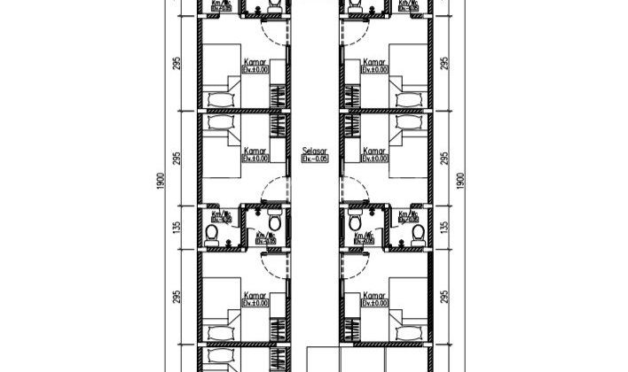 Istimewa Murah,Kost Mewah,Shm,9 Kamar,Dekat Undip Semarang