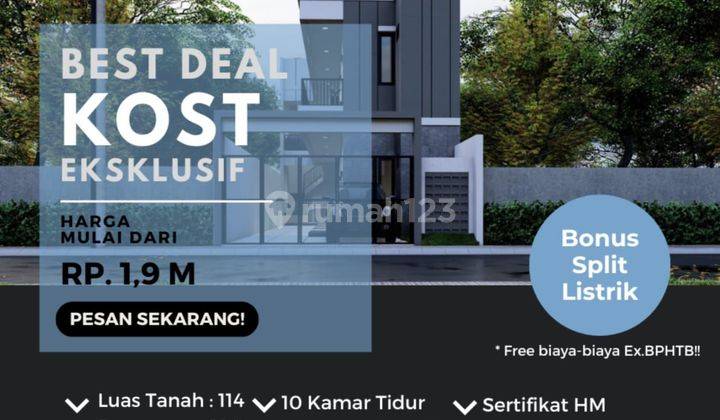 Termurah,2 Lantai Rumah Kost Modern, Strategis Lokasi , Selangkahke Kampus Undip  1