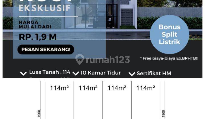 Termurah,2 Lantai Rumah Kost Modern, Strategis Lokasi , Selangkahke Kampus Undip  2