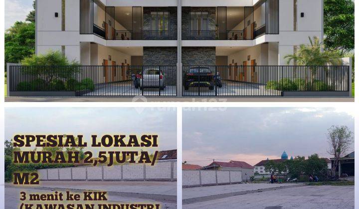 JUAL CEPAT,TANAH, STRATEGIS LOKASI,COCOK BUAT USAHA KOST,3 MENIT KE  KIK KENDAL 1