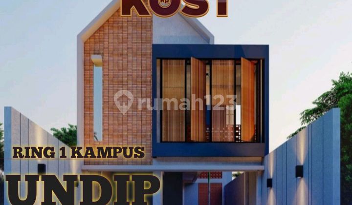 Murah,super Strategis,pinggir Jalan,rumah Kost Ring 1 Undip Smg