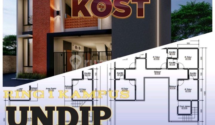 Murah Poll,Shm,Rumah Kost Modern Ring 1 Kampus Undip Semarang