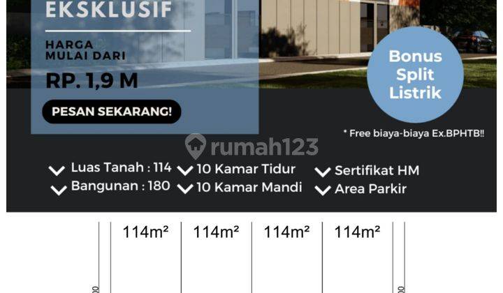 Rumah Kost,shm,tanah Dan Bangunan Hanya 2 M-An,selangkah Kampus Undip  2