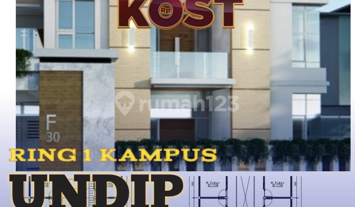 Rumah Kost 24 Kamar,Shm Tanah dan Bangunan Ring 1 Undip Semarang Rumah Kost 24 Kamar,Shm Tanah dan Bangunan Ring 1 Undip Semarang