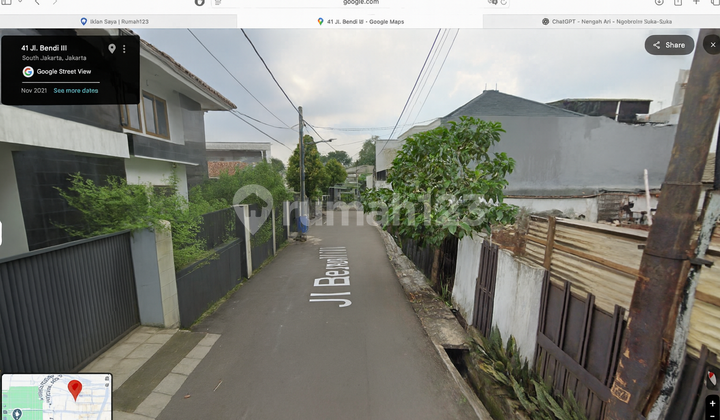 Rumah Dijual Jl Bendi 3 Kebayoran Lama, Jakarta Selatan. Nego! 2