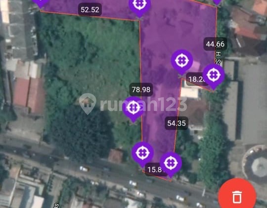 Tanah Dijual 3.900 m2 Jalan Cinere Raya, Cinere, Depok. Nego