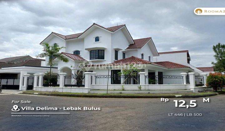 Rumah Dijual Di Lebak Bulus, Villa Delima, Jakarta Selatan 1