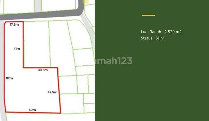 Tanah 2529 M2 Shm Lebak Bulus Jakarta Selatan 2