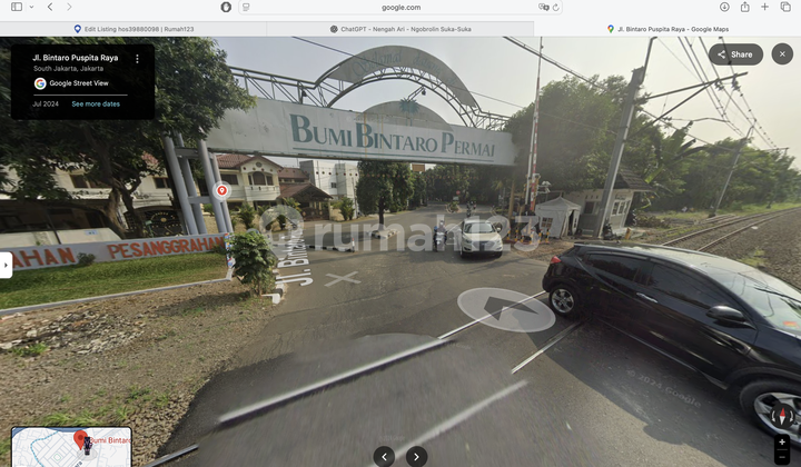 Rumah Dijual Bumi Bintaro Permai Pesanggrahan, Jakarta Selatan. Rumah Dijual Bumi Bintaro Permai Pesanggrahan, Jakarta Selatan.