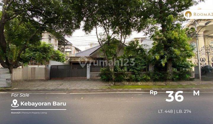 Rumah Dijual Di Kebayoran Baru, Jl Mendawai, Jakarta Selatan 1