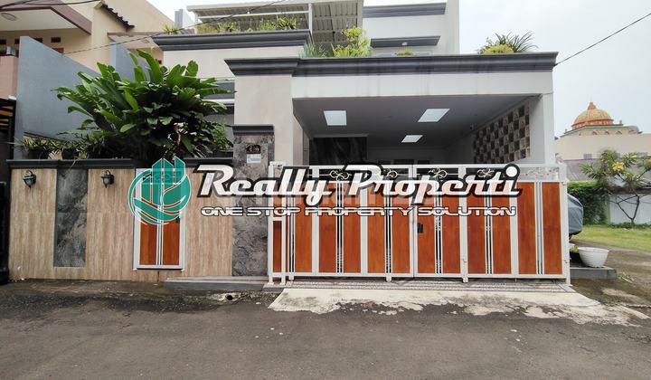 Rumah Bagus Full Furnished 2 Lt Bebas Banjir di Jatibening Bekasi