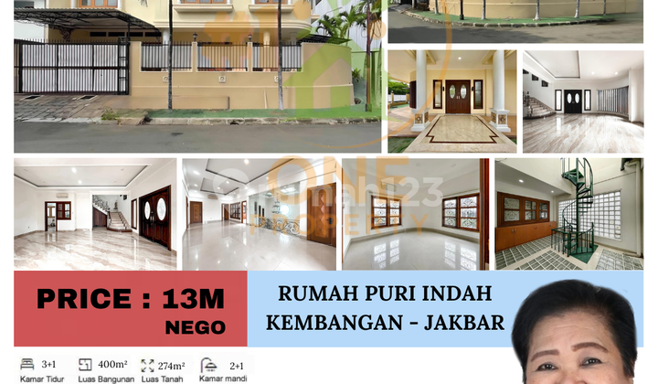 Rumah Mewah Rapi, Puri Indah, Kembangan - Jakarta Barat