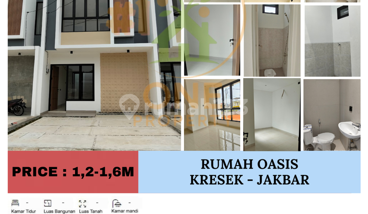 Dijual Rumah di Oasis, Kresek - Jakarta Barat