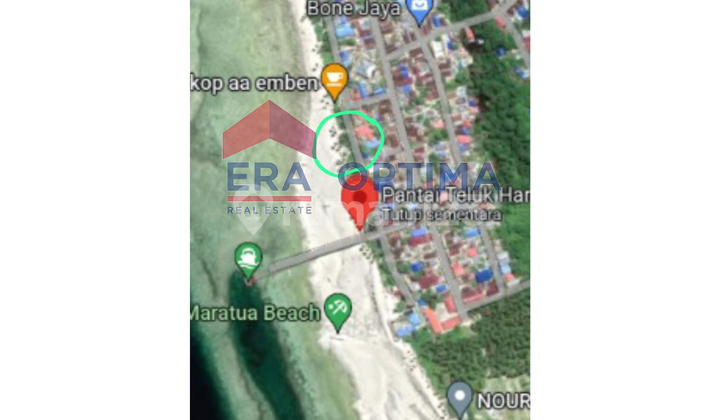 Dijual Tanah Maratua Jl Teluk Pea Luar, Kel. Payung Payung, Kec Maratua, Kab. Berau Kalimantan Timur 1