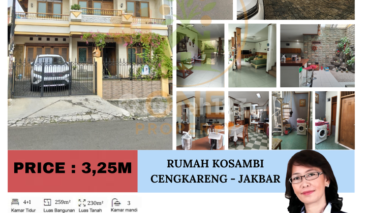 Dijual Rumah di Kosambi Baru, Cengkareng - Jakarta Barat