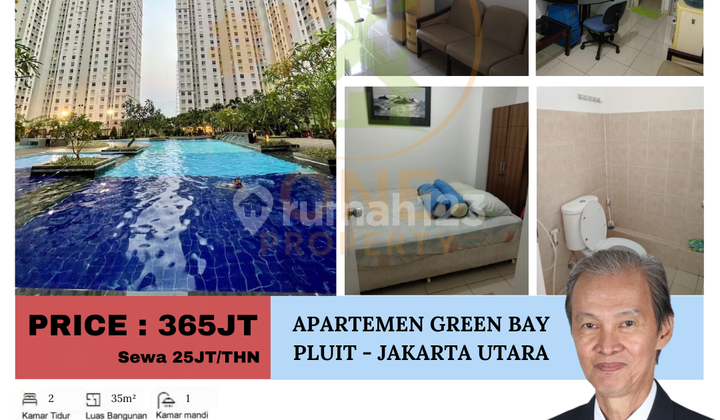 For Rent Green Bay Apartment, Pluit - North Jakarta