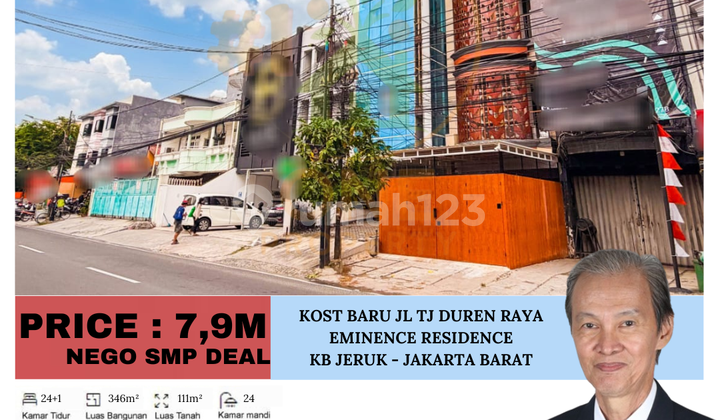 Rare Find! New Boarding House for Sale! Jl Tanjung Duren Raya Eminence Residence - West Jakarta 1