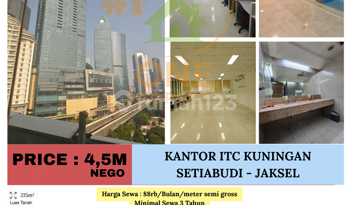 For rent commercial space at ITC Kuningan, Setiabudi - South Jakarta