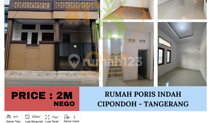 House in Poris Indah, Cipondoh - Tangerang