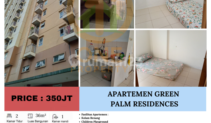 Turun Harga!! Apartemen Green Palm Residences, Duri Kosambi - Jakarta Barat