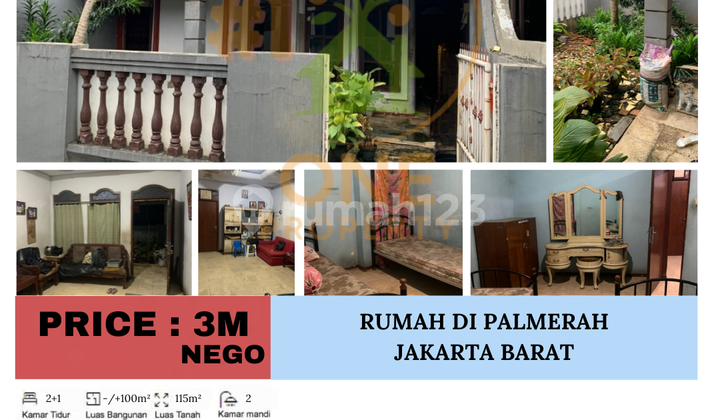 Dijual Rumah di Palmerah, Jakarta Barat Dijual Rumah di Palmerah, Jakarta Barat