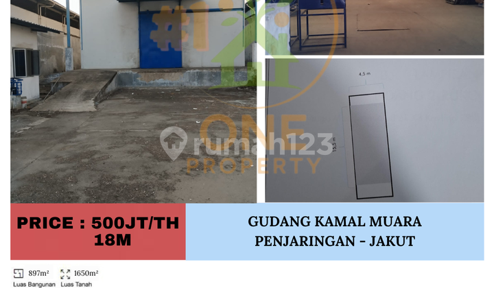 Dijual Gudang Kamal Muara, Penjaringan - Jakarta Utara Dijual Gudang Kamal Muara, Penjaringan - Jakarta Utara